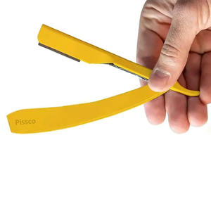 Navaja de afeitar profesional Pissco de Pakistán para barbería, herramienta de corte de precisión, plegable - Product Image 5