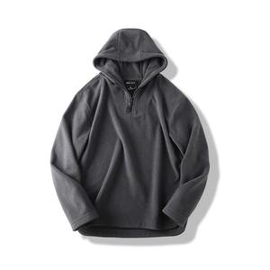 Sweats à capuche légers en coton brodé pour hommes Vente en gros de vêtements d'hiver de qualité avec impression numérique - Product Image 4
