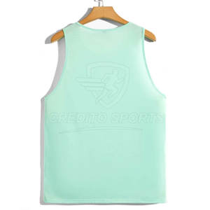 Débardeur confortable pour homme, respirant, en coton, pour le fitness et les activités quotidiennes, en vente. - Product Image 2