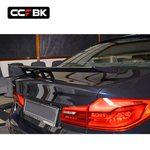 Pour <span class=keywords><strong>BMW</strong></span> F30 F80 G20 G80 M3 F10 G30 F90 G60 G68 G90 M5 CS 2011-2026 Aileron de coffre arrière style AC en carbone sec - Product Image 3