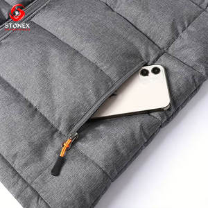 Chaleco Acolchado Informal de Invierno para Hombre de Alta Calidad |   Chaqueta con Cremallera Elegante, Ligera y Cálida, Diseño de Logotipo Personalizado, Se Acepta OEM/ODM - Product Image 6