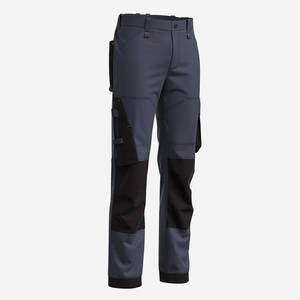 Pantalons de travail de sécurité réfléchissants imperméables de haute qualité pour hommes en polyester respirant certifiés CE résistants aux déchirures - Product Image 2
