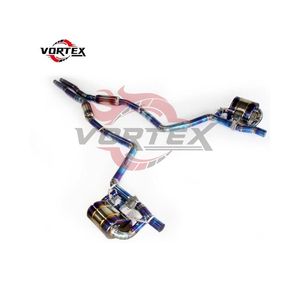 Système d'échappement Vortex Facetory OEM en titane Catback avec silencieux Valvetronic soudé TIG, son agressif pour Dodge Challenger - Product Image 5