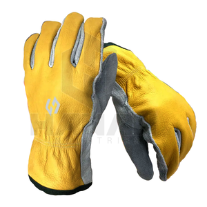 Guantes de trabajo de seguridad con precio al por mayor con logotipo personalizado Seguridad industrial, flexibles y diseñados para máxima comodidad - Product Image 1