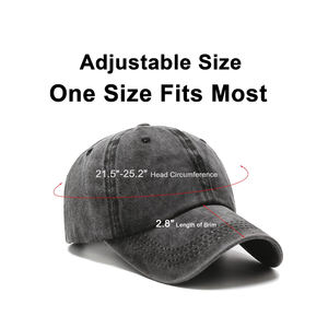 หมวกเบสบอล BQMC-1ใส่ได้ทั้งชายและหญิงหมวกเบสบอลย้อนยุคย้อนยุคย้อนยุคแบบปรับได้ผ้าสั่งทำโลโก้ได้ซักอย่างมีความสุข - Product Image 5