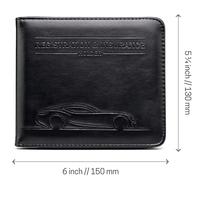 Porte-documents d'immatriculation et d'assurance Porte-documents de véhicule Boîte à gants Organisateur Portefeuille pour Auto Camion Modèle de voiture SUV Moto