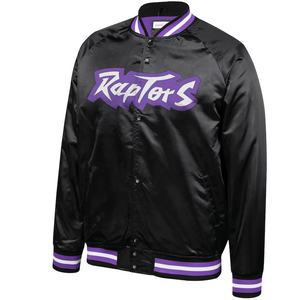 Chaqueta universitaria de satén de poliéster 100% personalizada con cierre de cremallera y letras de bombardero de invierno impermeables para cortavientos universitario - Product Image 2