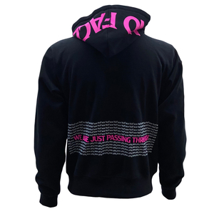Nueva moda logotipo personalizado cremallera Sudadera con capucha patrón Impresión logotipo algodón chaqueta con capucha sudadera Casual Deporte Sudaderas con capucha para hombres - Product Image 2