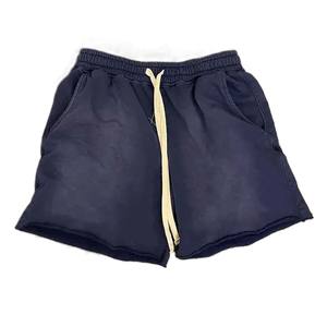 Pantalones cortos de gimnasio para hombre, pantalones cortos ligeros de 100% algodón para correr, pantalones cortos de Entrenamiento Personalizados de verano, pantalones cortos deportivos para correr, último estilo - Product Image 6