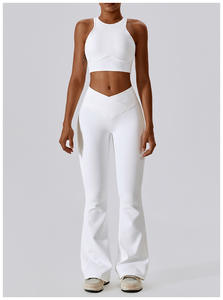 Women's Compression Lightweight Long Sleeves High Stretch Sports Wear <b>Set</b> Fitness Yoga Gym <b>Tops</b> <b>Leggings</b> Plus Size Linear - Product Image 3