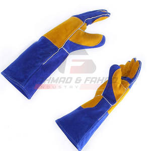 Gants de soudage d'hiver de haute qualité pour l'extérieur, en cuir, doigts entiers, respirants, coupe-vent, service personnalisé OEM - Product Image 2