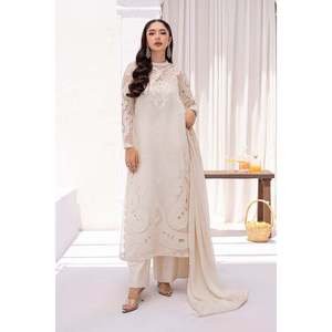 Ensemble chemise et dupatta en mousseline Ivy - Product Image 1