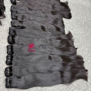 Extensions de cheveux humains vietnamiens de meilleure qualité, lisses et vierges, avec un donneur, Faisceaux de cheveux bruts, Cabello Humano, avec extrémités complètes - Product Image 1