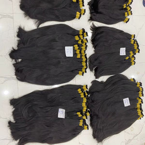 Cheveux Remy à double trame, prix d'usine, approvisionnement en vrac de mèches de cheveux humains vietnamiens de haute qualité - Product Image 1