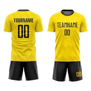 Ensemble de vêtements de football personnalisés à séchage rapide, nouveau maillot de football avec logo, ballons pour les équipes de compétition et d'entraînement - Product Image 1