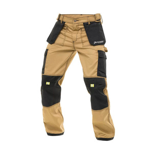 กางเกงช่างผู้ชายแบบมีกระเป๋าหลายช่อง ผ้าเสริมความแข็งแรง - Product Image 1