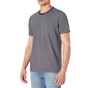 T-shirts pour hommes en coton respirant et en fibre de bambou, dernier design, style streetwear, couleur unie, col rond, manches courtes - Product Image 1