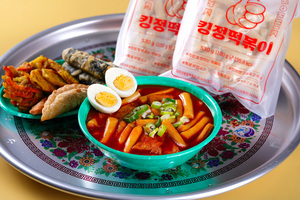 [KINGJUNG TTEOKBOKKI] Gâteau de riz à mâcher coréen épicé Tteokbokki avec nourriture de style de rue coréenne avec gâteau de riz saveur épicée - Product Image 3