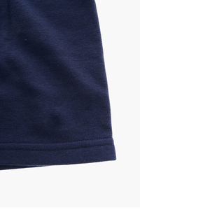 2024 nuevo conjunto de pantalones cortos cortavientos ligeros con estampado de logotipo 2 bolsillos capucha manga corta cintura elástica Cordón de talla grande - Product Image 2