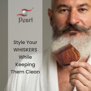 Factory Direct Customizable Wooden Beard Comb Men's <b>Hair</b> <b>Styling</b> Wood Handle with Logo Availability - Product Image 5