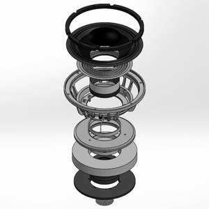 Taramps ลำโพง8นิ้ว MH 380 4หรือ8โอห์ม380วัตต์ RMS 760 MAX MID ต่ำถึงสูงกลางลำโพง3ทางประตู - Product Image 6