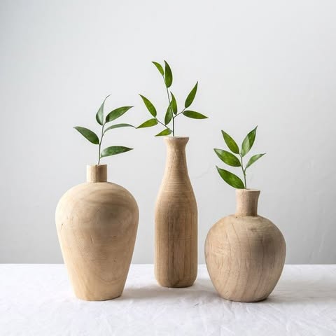 eco friendly vases bamboo