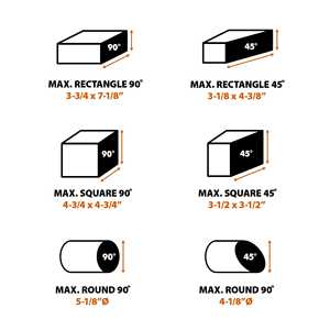 Sierra de Corte Eléctrica de 14 Pulgadas con Hoja TCT Multiusos para Metal, Plástico, Madera y Más, Corte en Ángulo de 45 Grados - Product Image 3