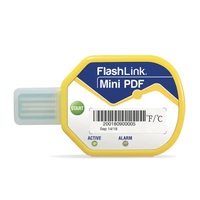 Contrôleur de température électronique jetable TECPEL 31010 Deltatrak, boîtier en plastique, protection IP54, interface USB, -30~70°C