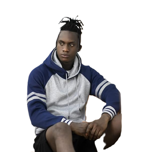 เสื้อฮู้ดดี้ผู้ชาย ผ้าฝ้ายฟลีซ 100% ปรับแต่งโลโก้ได้ ลายเรียบ ผลิตในปากีสถาน คอฮู้ดดี้ ดีไซน์เรียบง่าย - Product Image 5