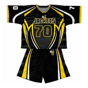Short en jersey de crosse pour hommes de haute qualité vêtements de sport par sublimation professionnels imprimé réversible prix de gros bon marché pour adulte - Product Image 4