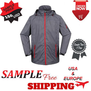 Wholesale Terzo Sports <b>Men's</b> Woolen Waterproof Outdoor <b>Jacket</b> High Quality Breathable Windbreaker for Winter <b>Rain</b> in Spring - Product Image 6