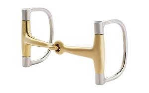 Embouchures pour chevaux en acier inoxydable tendance, embouchure en caoutchouc souple, anneau en D, puissance de turbine de qualité pour l'équitation - Product Image 2