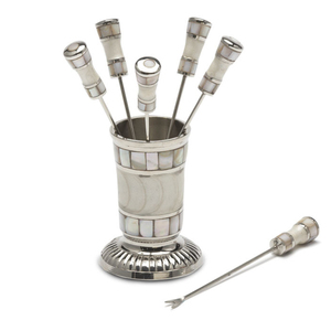 Metal & Clear Party Picks Set de 12 Multicolor - Product Image 4