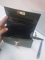 Sac à main bandoulière en cuir d'alligator plaqué crocodile Anwar Enterprises, vente en gros pure, sac à main tendance pour femmes