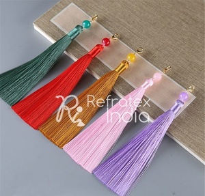 Borlas Decorativas Hechas a Mano de Primera Calidad, Proveedor Mayorista de Refratex India, Hechas en India, Borlas Personalizadas para Prendas - Product Image 6