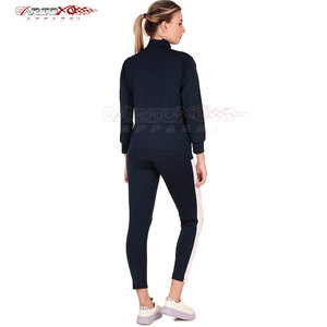 Haut à manches longues à la mode pour femmes et bas de jogging à la taille avec cordon de serrage survêtement respirant pour l'exercice d'hiver - Product Image 6