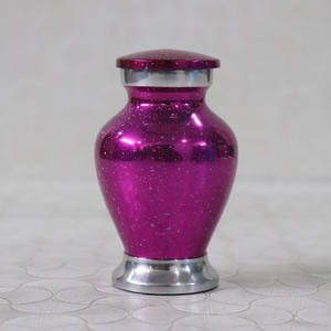 Mini urna de recuerdo de color rosa de alta calidad/urna de cremación para mantener cenizas humanas o mascotas proporcionadas por HHO DE LA India - Product Image 2