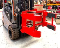 Stabilisateur de chariot élévateur Wagger Attachments (support de tuyau) en acier inoxydable robuste pour mini-chargeur LINDE modèle DRPC, neuf, 450 kg, garantie 1 an