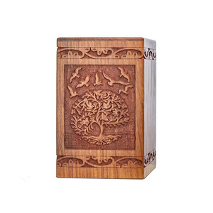 Urnas de Cremación Modernas de Madera para Adultos, para Uso Funerario y de Entierro, Hechas a Mano con Logotipo Personalizado a Bajo Precio - Product Image 4