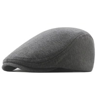 Gorra de Golf Unisex Estilo Británico, Gorra Plana con Visera, Suave y Sólida, para Deportes al Aire Libre, Venta al Por Mayor