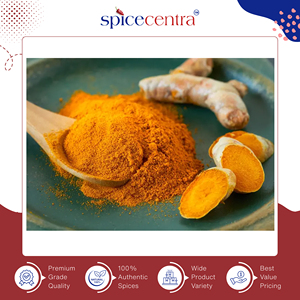 Poudre de curcuma séchée brute 100% pure de haute qualité d'origine indienne - 2% de curcumine pour la cuisine - Product Image 4