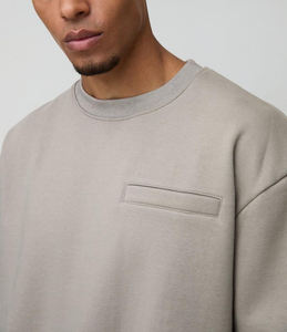 Sudadera de Hombre con Cierre y Bolsillo Frontal, Diseño Nuevo, Informal, para Invierno, Talla Grande, Personalizada, Venta al Por Mayor, Alta Calidad, 100% - Product Image 6