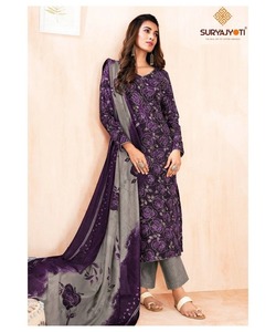 ชุดผ้าไหมสำหรับผู้หญิงพร้อมเสื้อเชิ้ตยาวสุภาพเรียบร้อยดีไซน์บูติกพิเศษ - Product Image 3