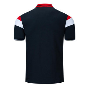 Camisa Casual de Talla Grande al por Mayor, Sólida, Transpirable, de Secado Rápido, Ecológica, con Solapa, Diseño de Logotipo Personalizado, Impresión Digital - Product Image 3