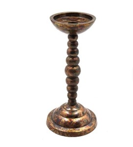 Candelabro de Pilar Antiguo con Diseño Americano, Chapado en Cobre, Venta al por Mayor, para Decoración de Bodas, Navidad y Pascua - Product Image 2