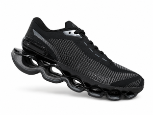 Chaussures de course en daim pour hommes Wave <span class=keywords><strong>Prophecy</strong></span> LS Style, maille respirante, motif léopard, semelle ondulée absorbant les chocs, vente en gros IKUN528140 - Product Image 1