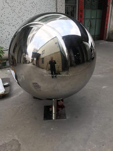 Esfera Hueca de Acero Inoxidable para Decoración Exterior, para Espacios Arquitectónicos, Escultura Urbana Coleccionable de Primera Calidad para Eventos - Product Image 6
