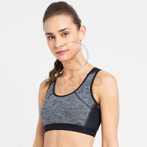 Sujetador deportivo de LICRA/poliéster transpirable de alta calidad para mujer, características de secado rápido antibolitas para Yoga Fitness, la mejor venta al por mayor - Product Image 3