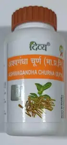 Patanjali ASHWAGANDHA CHURNA 100gm-草本ashwagandha粉末，用于免疫和增强植物基药物