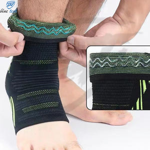 Deportes Baloncesto Tobillo Soporte Manga Compresión Verano Transpirable Ajustable Elástico Ortesis Anti-Esguince Tobillera 2023 - Product Image 4